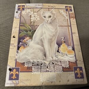 Vintage Mead Sophisticats Folder Vivian Boswell Satin‎ Angora BushCreek Creative